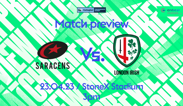 Match Preview: Saracens (A)